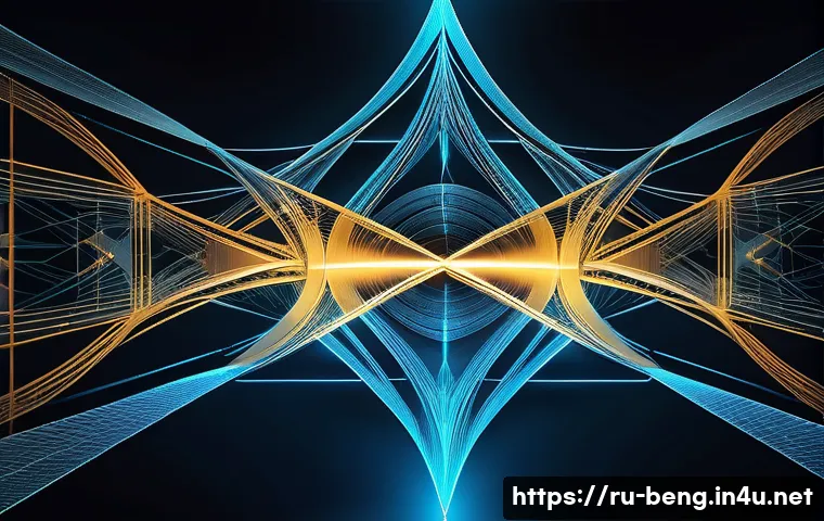 벵골어 문장 구조 - **Prompt for Bengali SOV Order & Postpositions:** "An intricate, dynamic abstract architectural ...