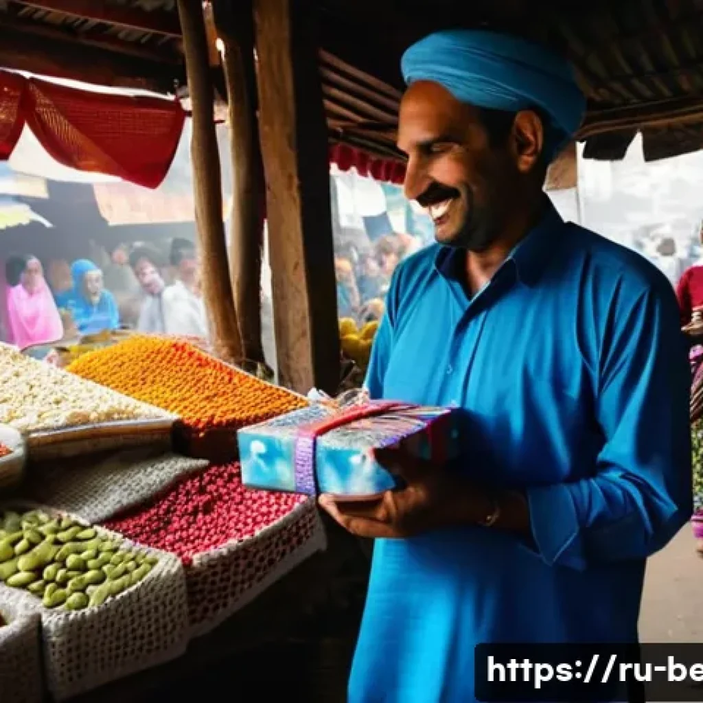 벵골어 현지 예절 - **Prompt:** A bustling street market scene in Dhaka, Bangladesh, full of vibrant colors and activity...