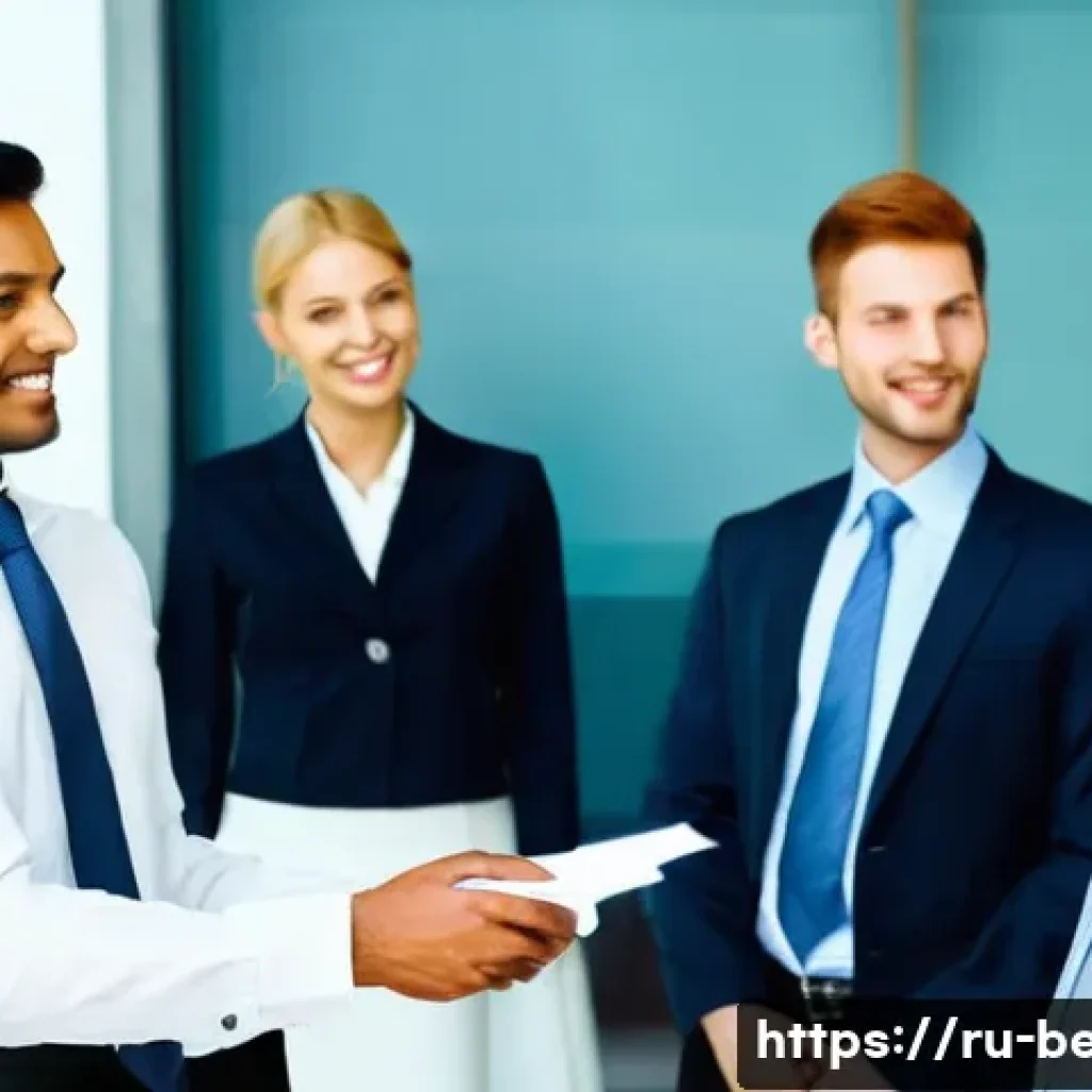 벵골어 비즈니스 이메일 - **Prompt:** A diverse group of male and female business professionals, including Russian and Bengali...