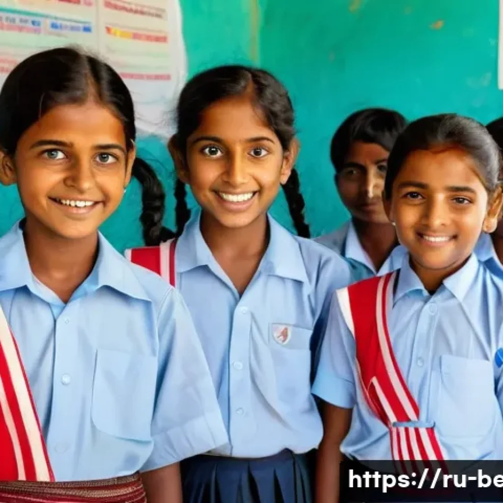 벵골어 언어 보호 운동 - A vibrant classroom scene in a rural Indian village where children aged around 10-12 are learning Be...